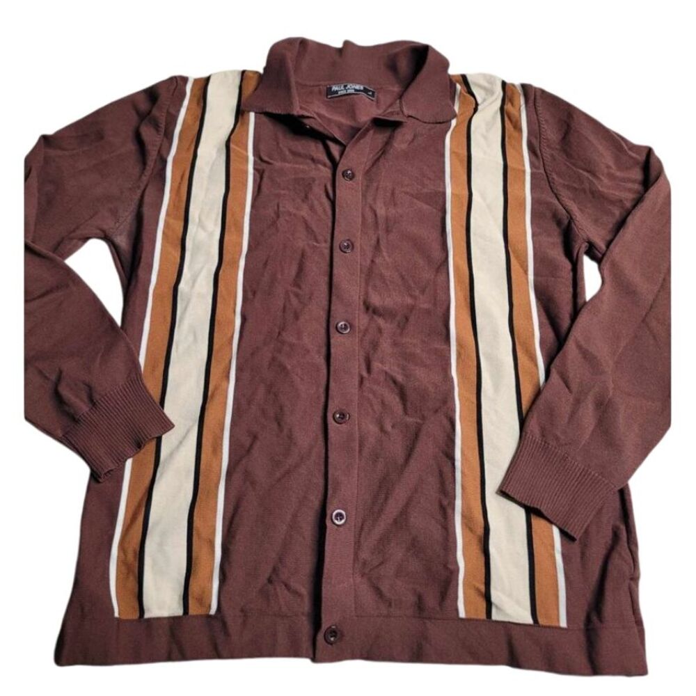3216 Paul Jones‎ Button Down Vintage Shirt Men's Large